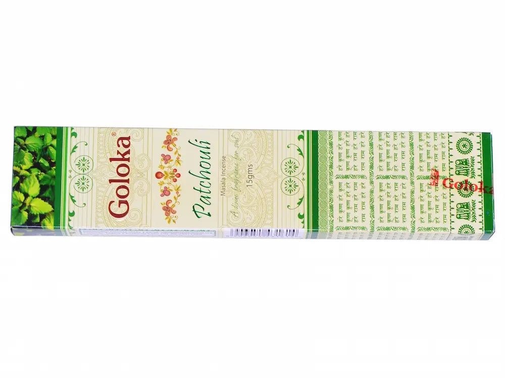 Goloka Patchouli Räucherstäbchen Blumig Sinnlich