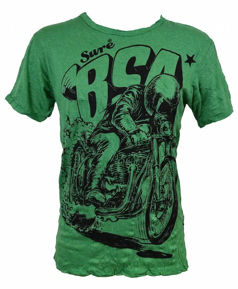 Sure design BSA-Motorrad T-Shirt Oldschool Bike