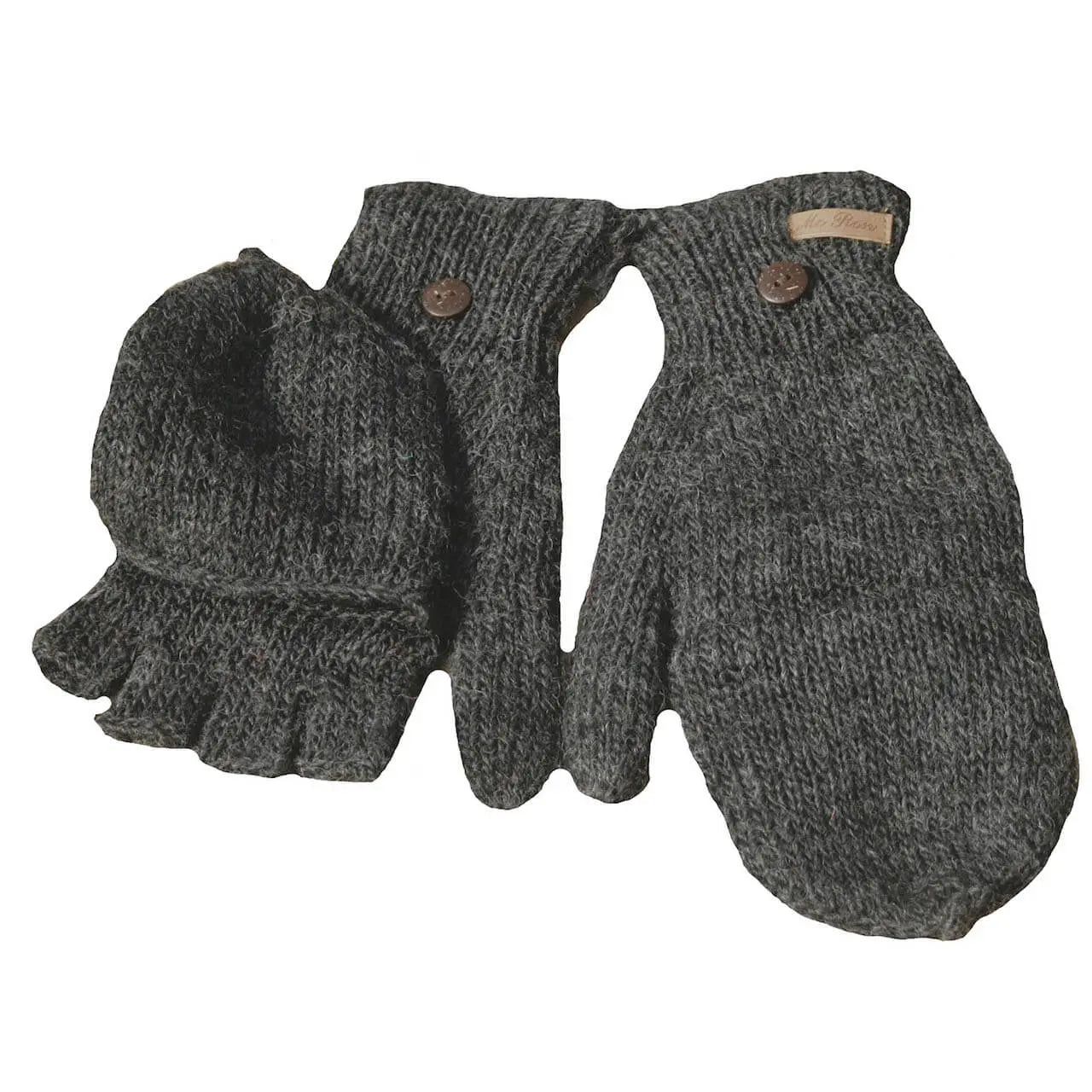 Strickklapphandschuhe Vanessa mit Fleecefutter