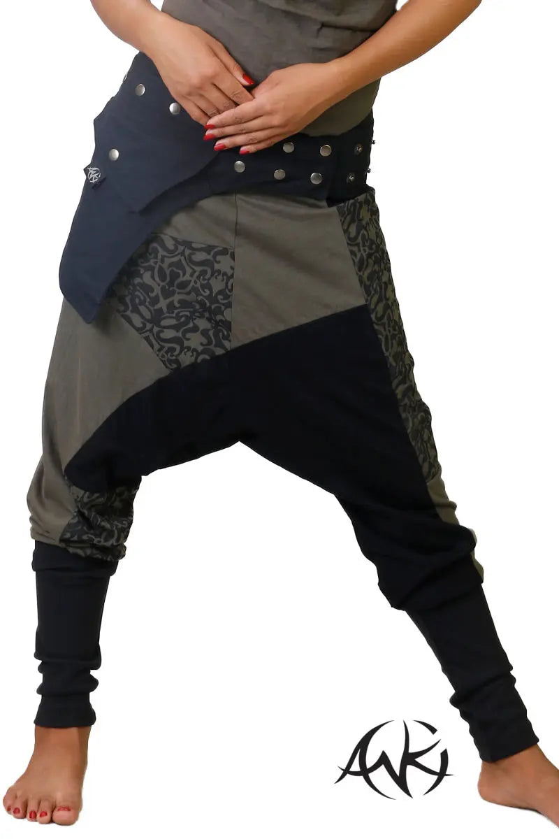 Anki Haremshose Jersey Patchwork Goa Hose