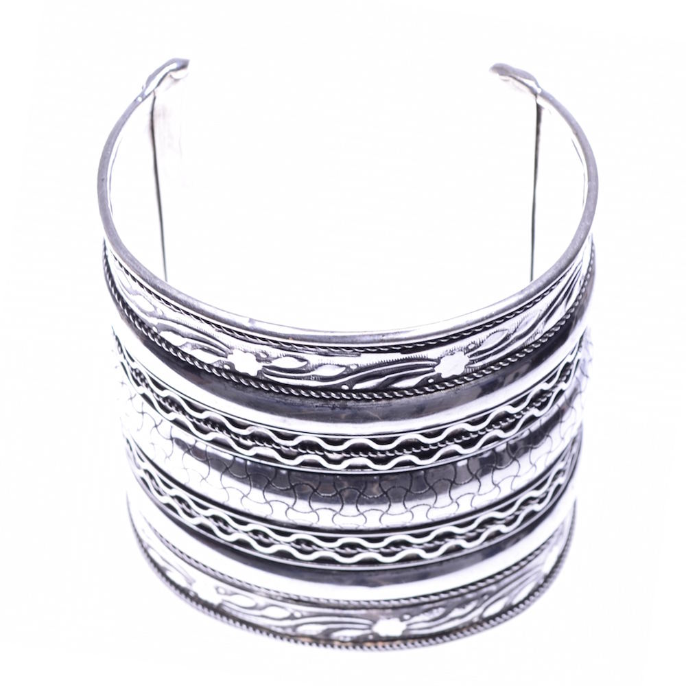 Breiter indischer Armreifen Modeschmuck