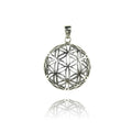 Blume des Lebens Anhänger, Stark gewölbt Schmuck