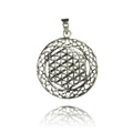 Blume des Lebens Anhänger Knotenmuster Schmuck