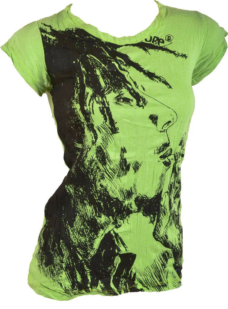 Sure design, Bob Marley, Woman T-Shirt - Vintage Shirt, Top