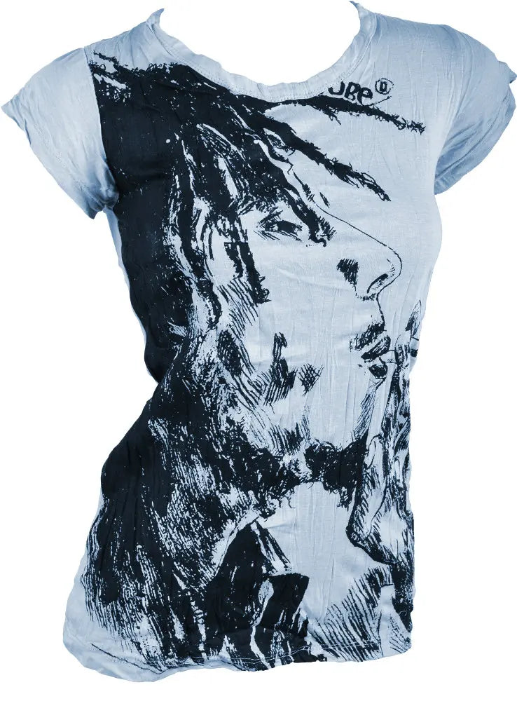 Sure design, Bob Marley, Woman T-Shirt - Vintage Shirt, Top