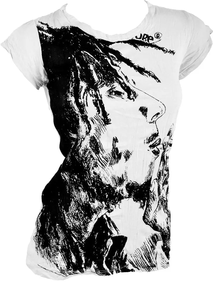 Sure design, Bob Marley, Woman T-Shirt - Vintage Shirt, Top