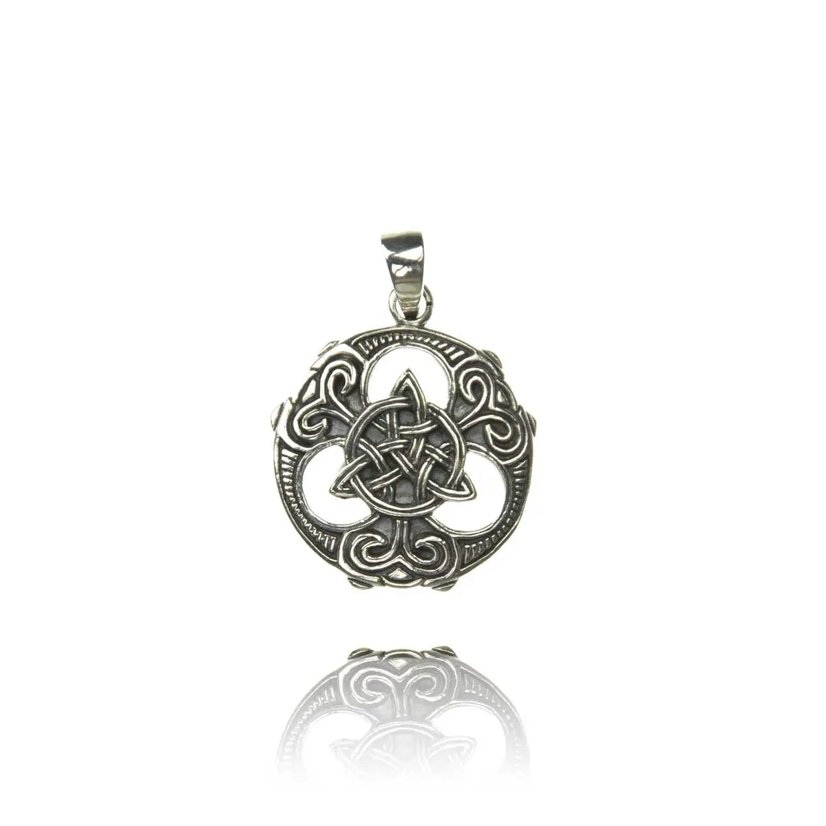 Keltischer Knoten Silber Anhänger Schmuck