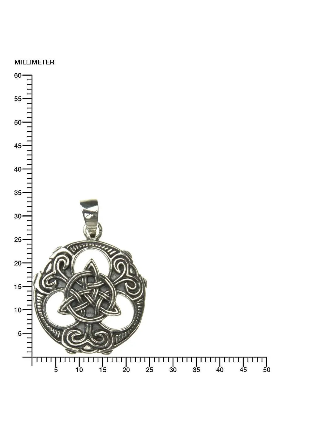 Keltischer Knoten Silber Anhänger Schmuck