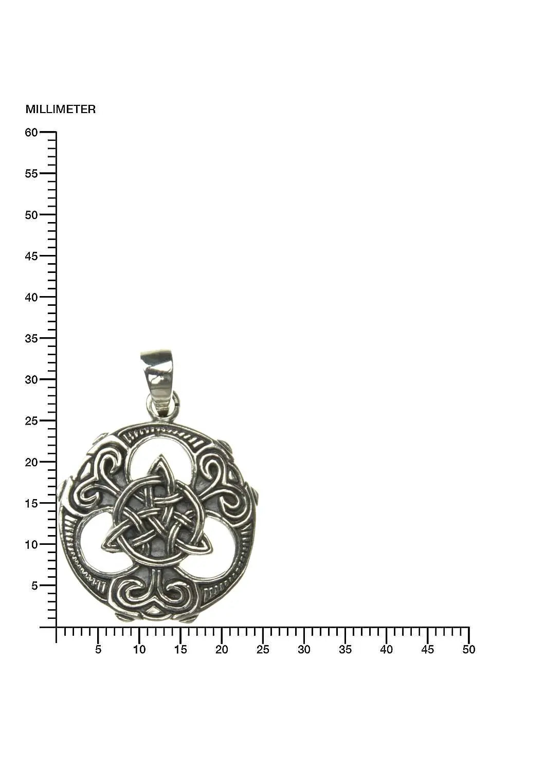 Keltischer Knoten Silber Anhänger Schmuck