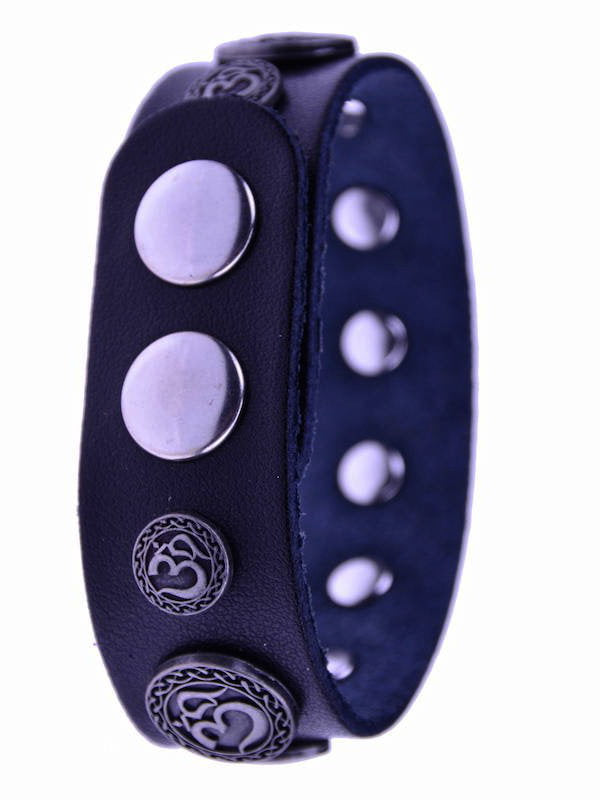 Om Symbol, Lederarmband TALISMAN Modeschmuck Rostock