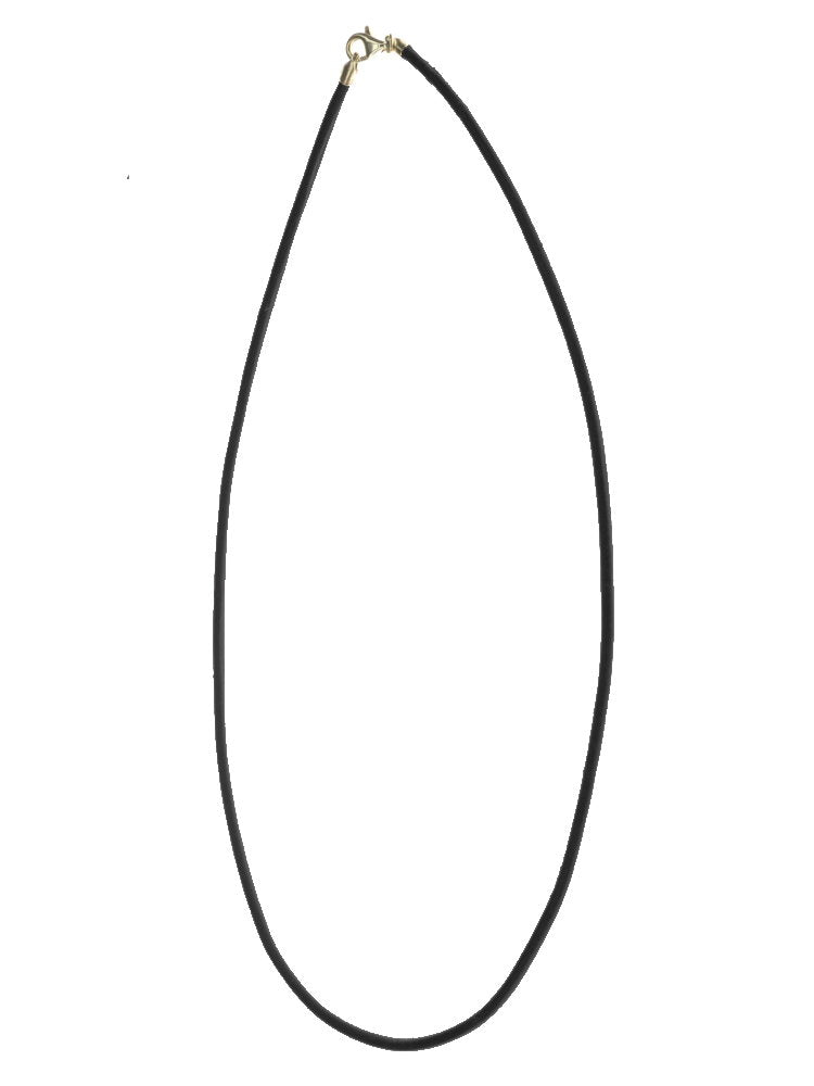 Kette Ziegenleder 1,3mm Silberkarabiner Lederband Verschluß