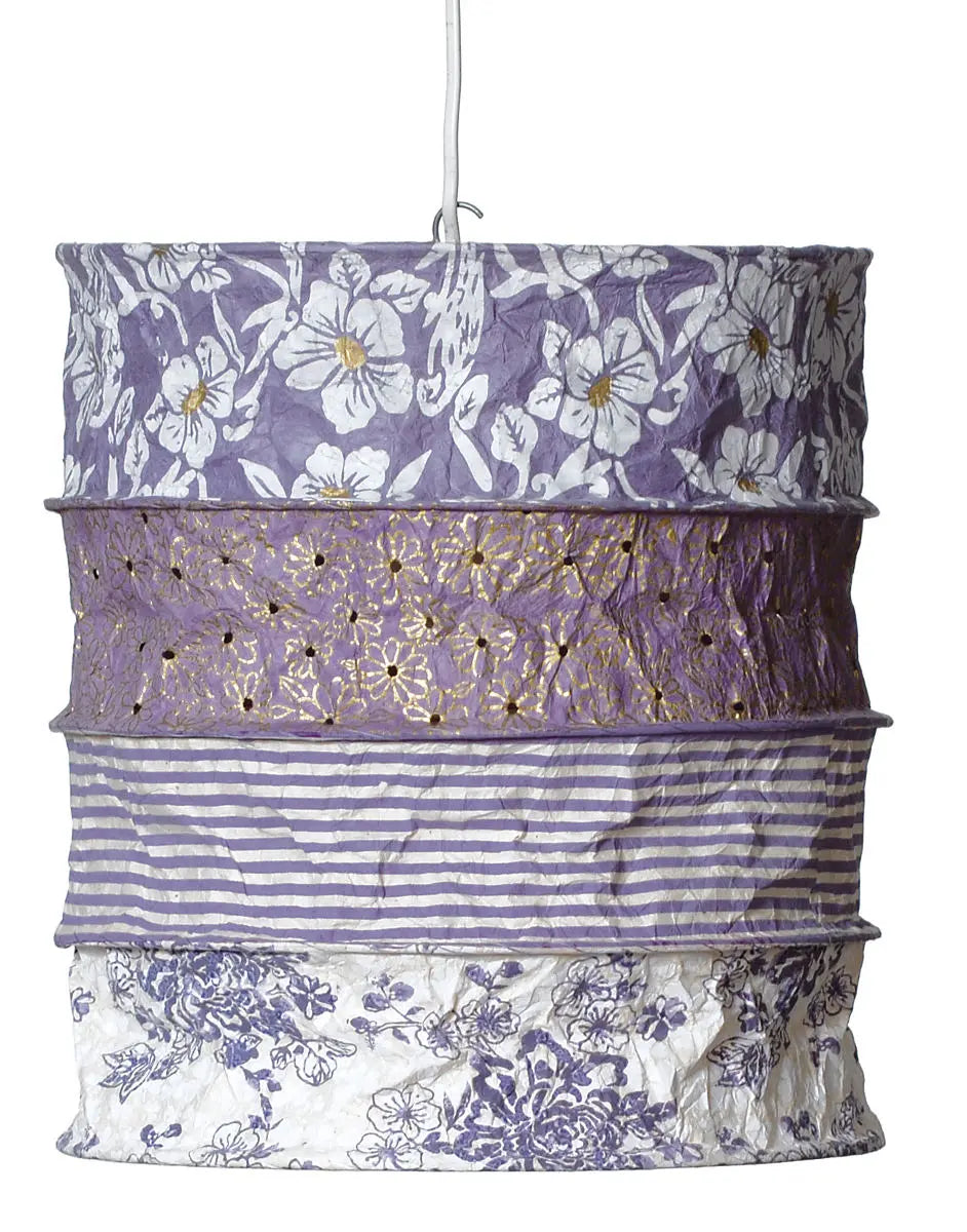 Lokta Design, Papierlampenschirm Lampen