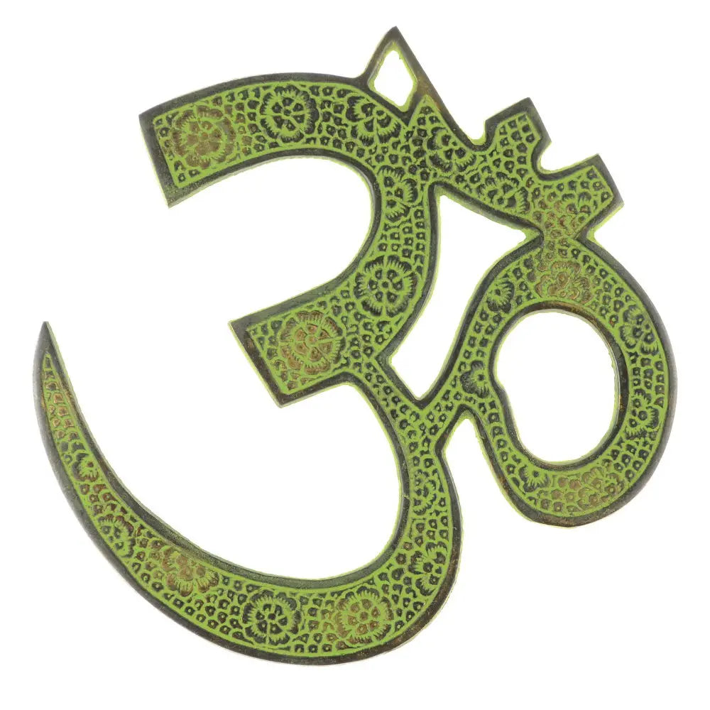 Wandschmuck Om-Symbol - Bronze 16cm