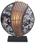 Runde Mosaik-Leuchte Pia Bali Lampe