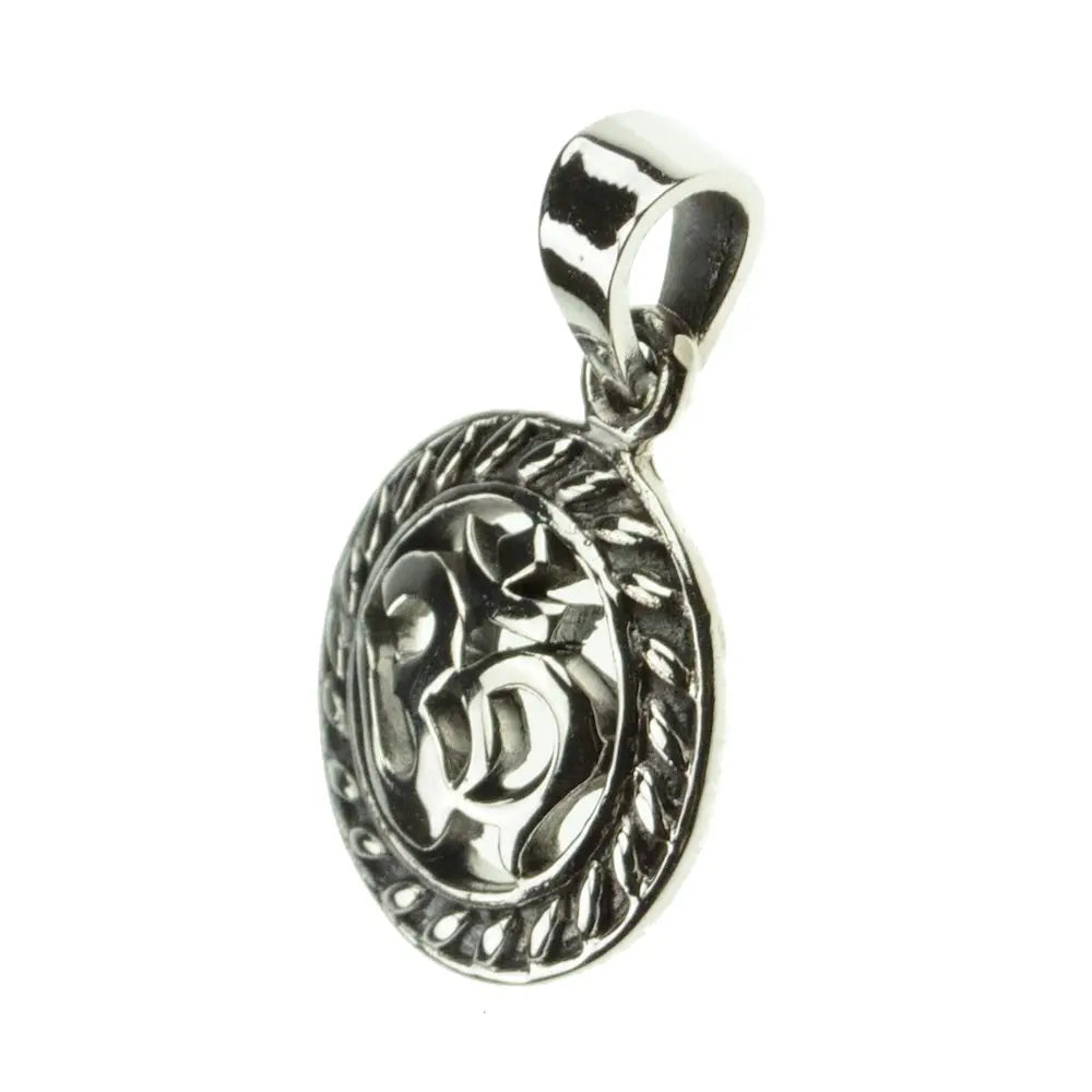 OM Anhänger Silber - 925 Silberschmuck