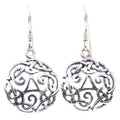 Keltischer Knoten Ohrringe -Silberschmuck