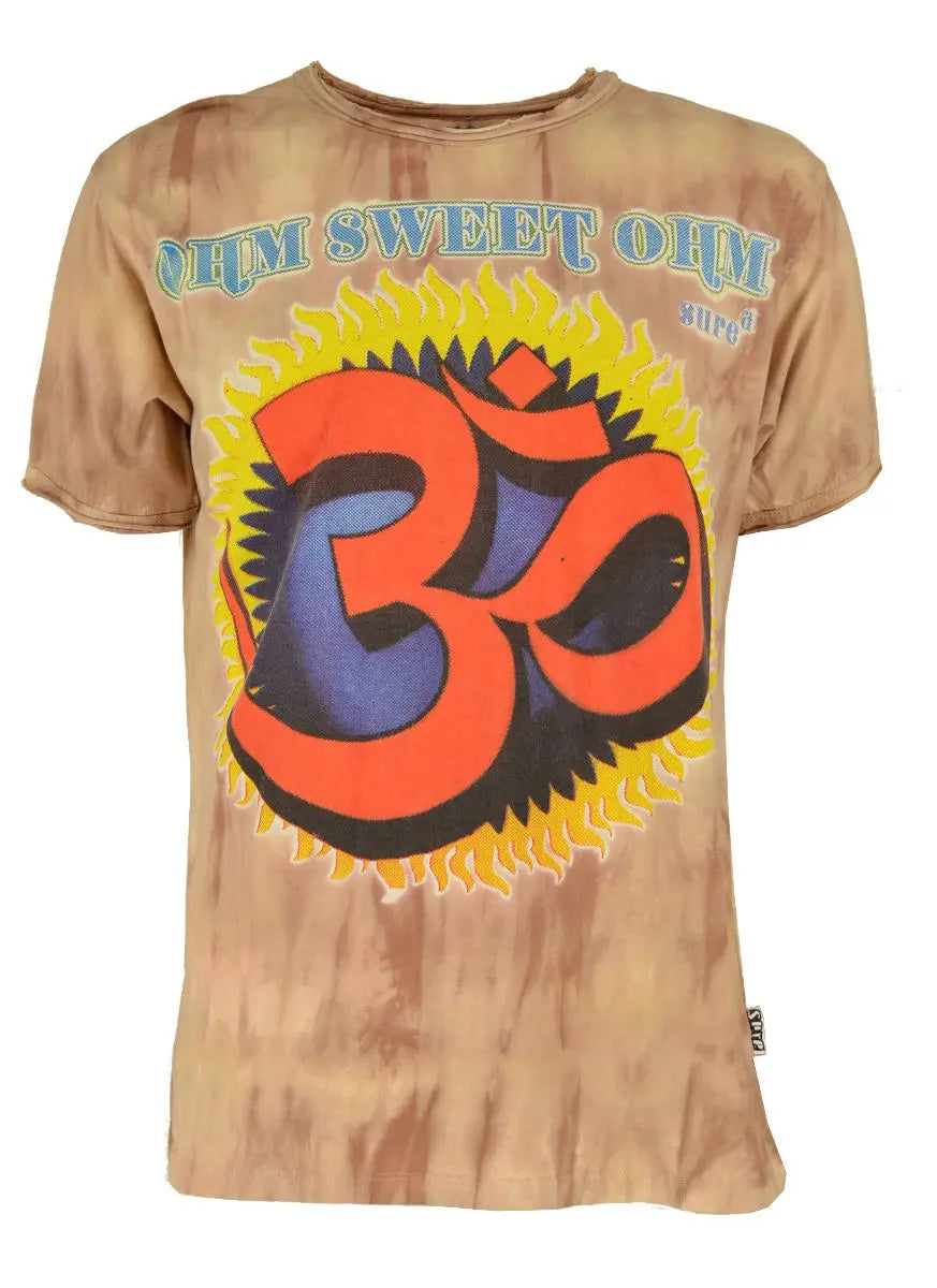 Om sweet Om Batik T-Shirt Goa Männer Sure design