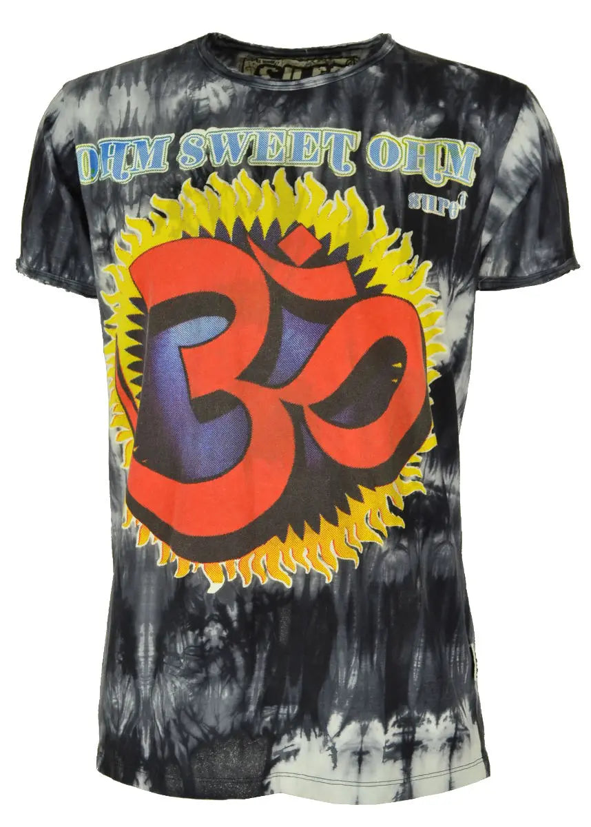 Om sweet Om Batik T-Shirt Goa Männer Sure design