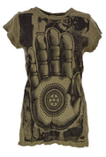 Sure T-Shirt Big Hand Woman Damen Vintage Top