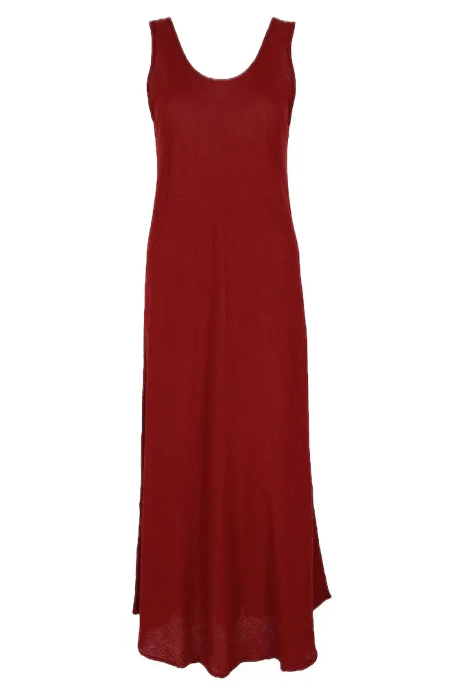 TALISMAN Marktkleid Vollträger – Nesselstoff