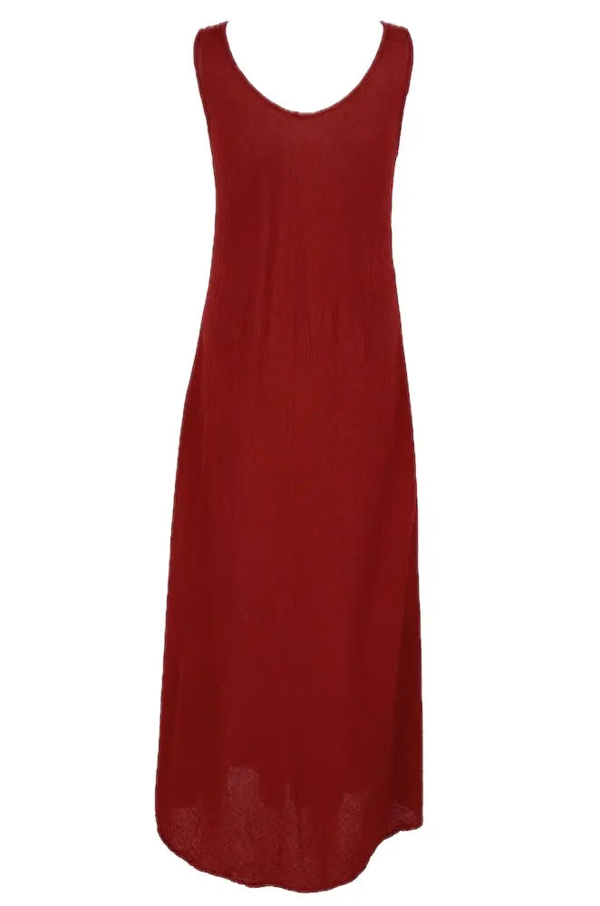 TALISMAN Marktkleid Vollträger – Nesselstoff