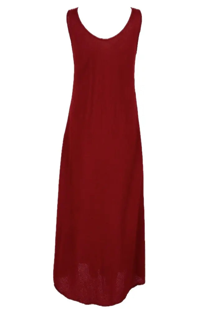 TALISMAN Marktkleid Vollträger – Nesselstoff