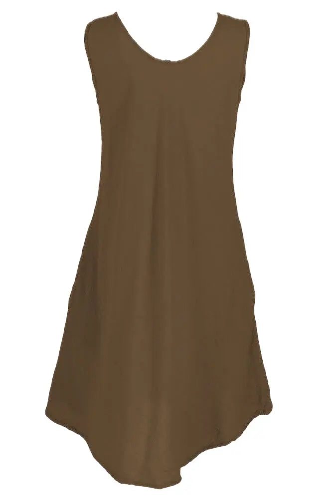 TALISMAN Big Size kurzes Vollträgerkleid – S-XXL
