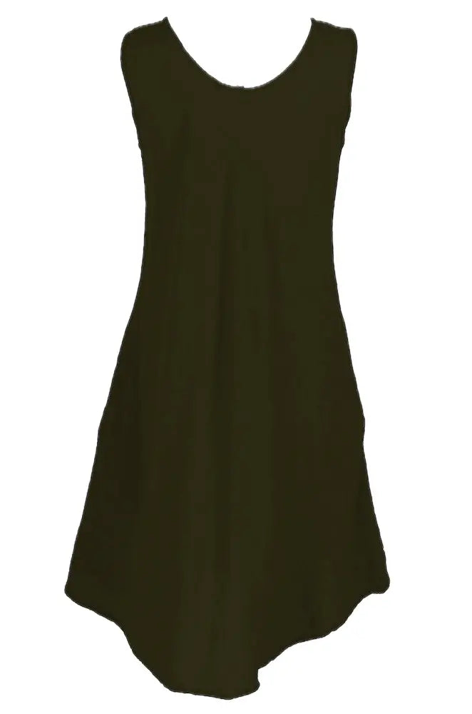 TALISMAN Big Size kurzes Vollträgerkleid – S-XXL