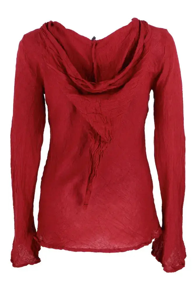 TALISMAN Elfenshirt – lange Zipfelkapuze, Goa psy