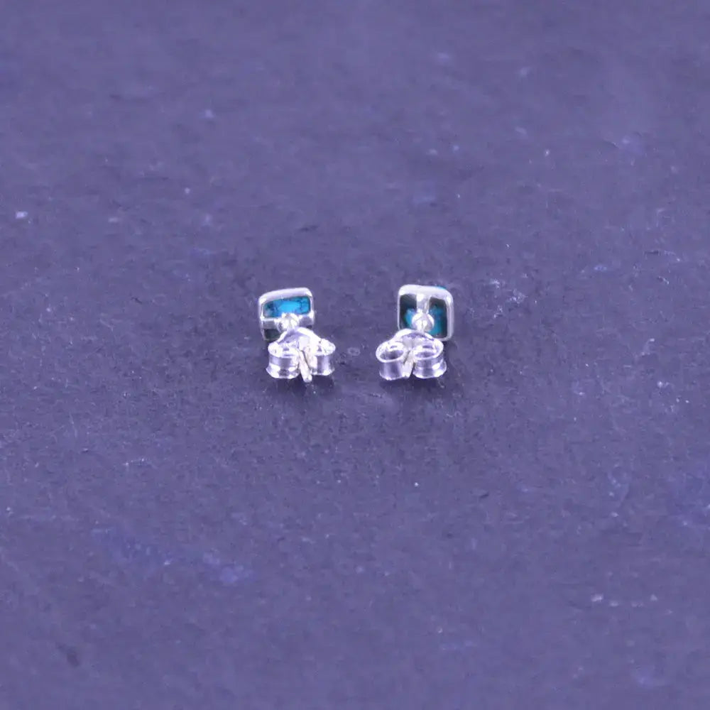 Türkis Ohrstecker Silber - Talisman Silberschmuck