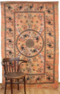 Mandala Wandtuch Elefanten indisches Batik-Tuch