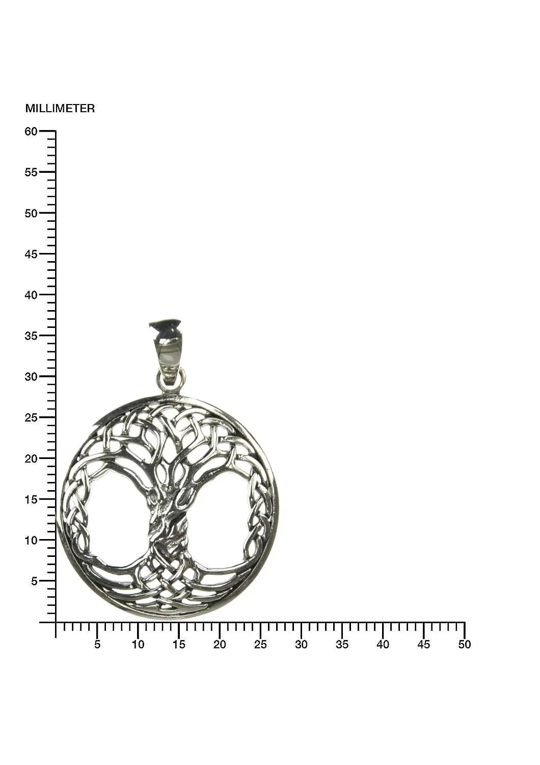 Yggdrasil keltischer Lebensbaum Anhänger Schmuck