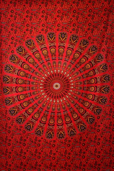 Mandala wall cloth single